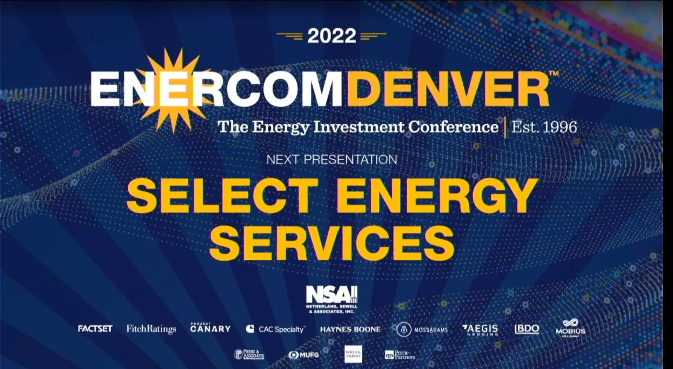 Exclusive Select Energy Services at DenverThe Energy