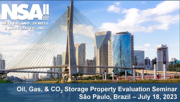 Netherland, Sewell & Associates, Inc. (NSAI) is pleased to announce it is hosting its Oil & Gas Property Evaluation Seminar in São Paulo this year on July 18- oil and gas 360