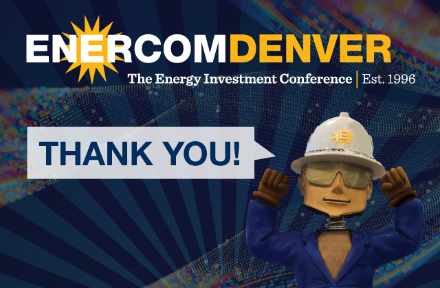 Thank you to our 28th EnerCom Denver – The Energy Investment Conference sponsors!- oil and gas 360