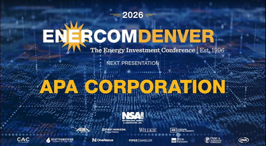Exclusive: APA Corporation at EnerCom Denver- The Energy Investment Conference 2026- oil and gas 360