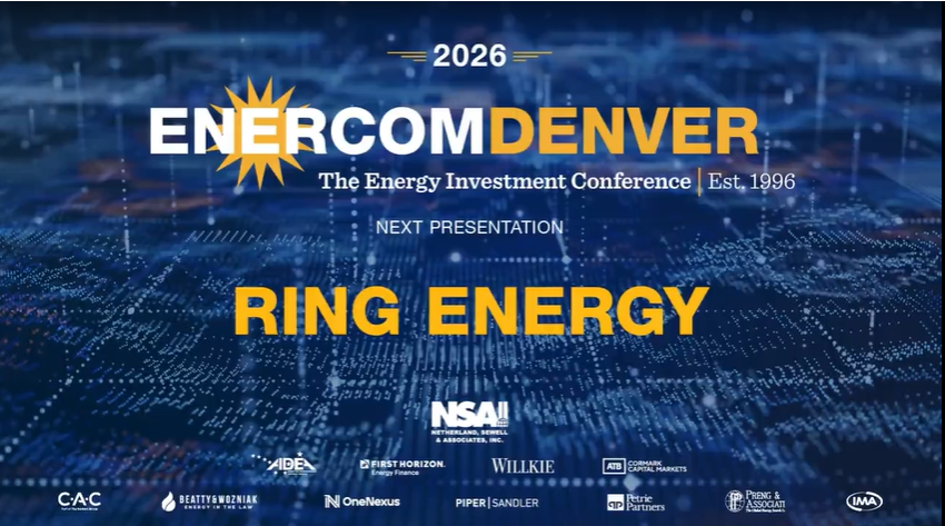 Exclusive: Ring Energy at EnerCom Denver - The Energy Investment Conference 2026- oil and gas 360