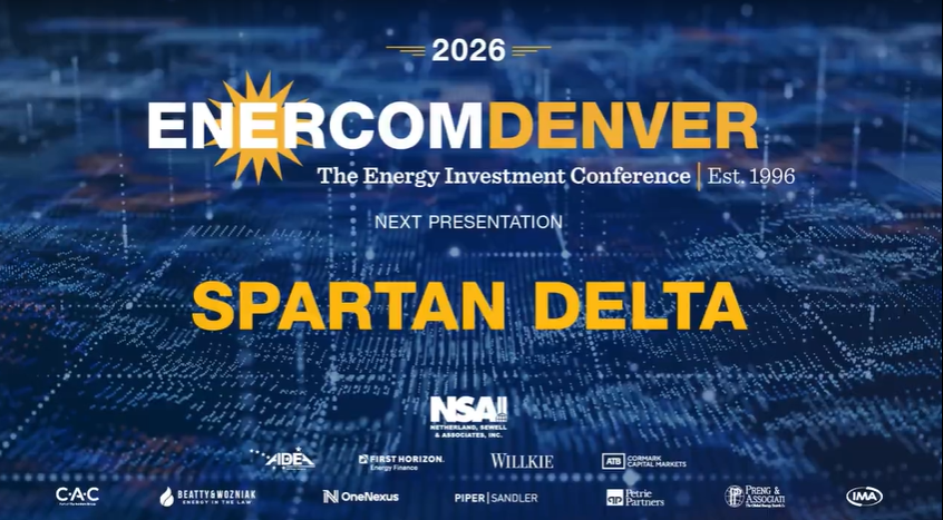 Exclusive: Spartan Delta at EnerCom Denver - The Energy Investment Conference 2026- oil and gas 360